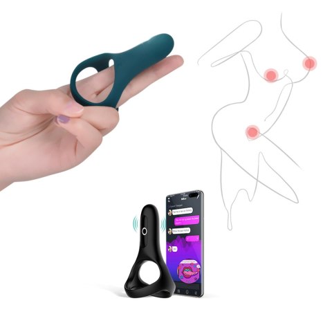 Magic Motion - Rise Smart Wearable Cockring Green Magic Motion - Rise Smart Wearable Cockring Green