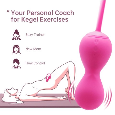KegelMuse™ Pink — Smart Kegel Master Balls by Magic Motion KegelMuse™ Pink — Smart Kegel Master Balls by Magic Motion