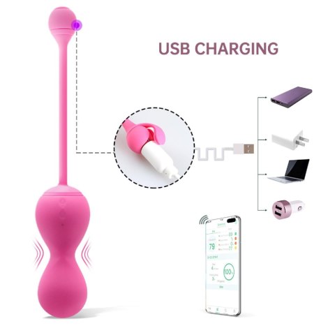KegelMuse™ Pink — Smart Kegel Master Balls by Magic Motion KegelMuse™ Pink — Smart Kegel Master Balls by Magic Motion