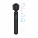 BLAQ Digital Super Wand Czarny - Masażer XL z Wyświetlaczem LED