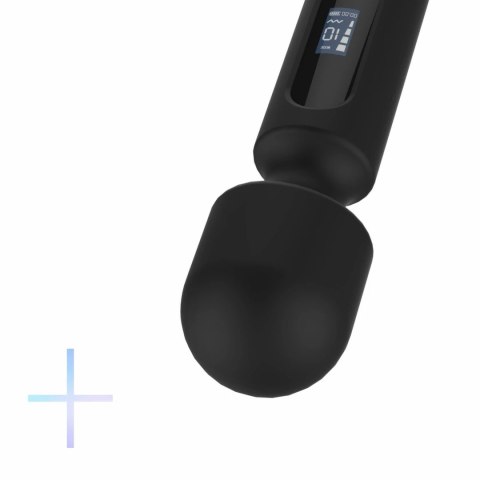 BLAQ Digital Super Wand Czarny - Masażer XL z Wyświetlaczem LED BLAQ Digital Super Wand Czarny - Masażer XL z Wyświetlaczem LED