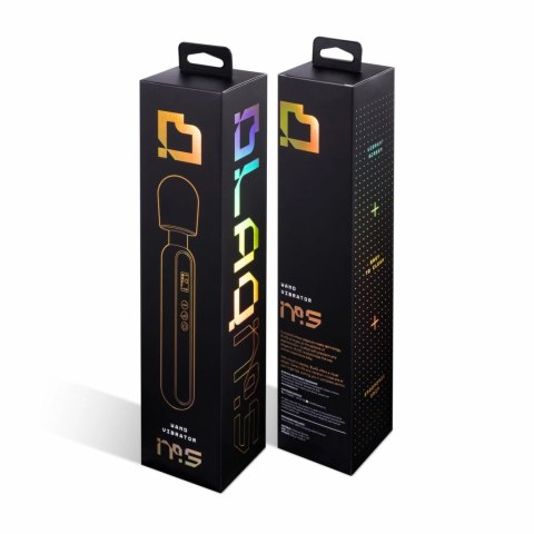 BLAQ Digital Super Wand Czarny - Masażer XL z Wyświetlaczem LED BLAQ Digital Super Wand Czarny - Masażer XL z Wyświetlaczem LED