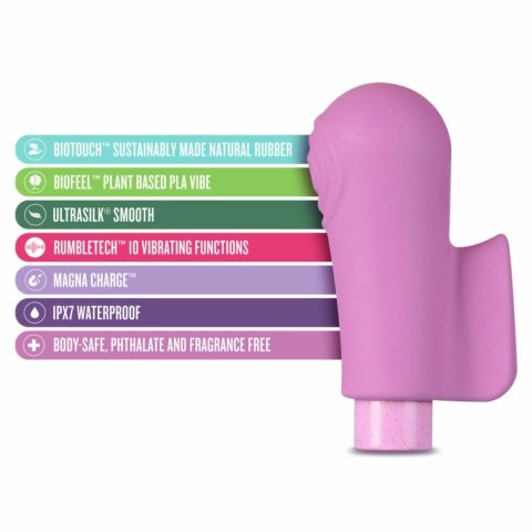 Blush Gaia Eco Delight Purple - ekologiczny model z bioplastiku, 10 trybow Blush Gaia Eco Delight Purple - ekologiczny model z bioplastiku, 10 trybow