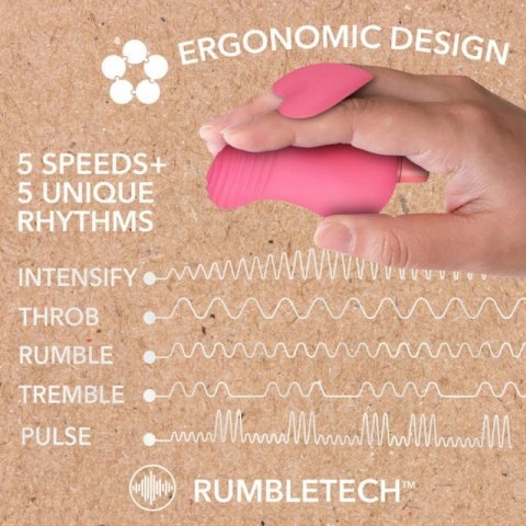 Blush Gaia Eco Love Coral - ekologiczny model z 10 trybami pracy Blush Gaia Eco Love Coral - ekologiczny model z 10 trybami pracy