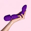 Blush Wellness Dual Sense Purpurowy Masażer Dwustronny, 2 Silniki