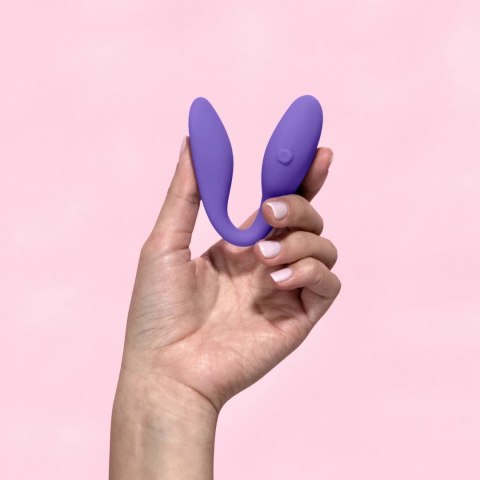 Blush Wellness Duo Purple - wielofunkcyjny model wibrujący, silikonowy Blush Wellness Duo Purple - wielofunkcyjny model wibrujący, silikonowy