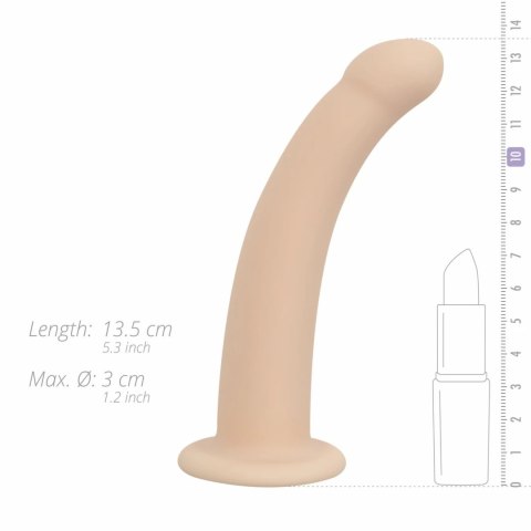 EasyToys Strap-On Model Curved z Regulowaną Uprzężą, Silikon, Czarny EasyToys Strap-On Model Curved z Regulowaną Uprzężą, Silikon, Czarny