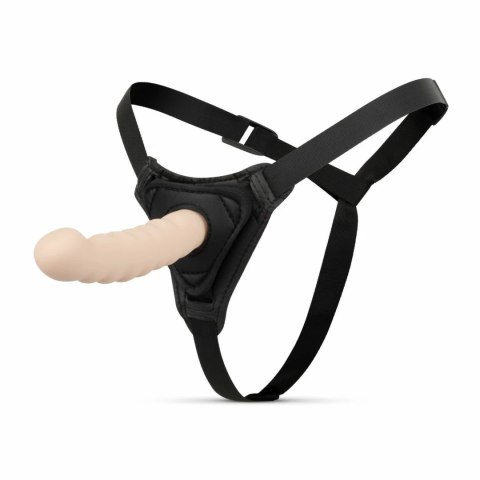 EasyToys Strap-On silikonowy z uprzężą, 13 cm, regulowany pas EasyToys Strap-On silikonowy z uprzężą, 13 cm, regulowany pas