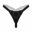 EasyToys Zestaw z uprzężą i modelem anatomicznym silikonowym czarny