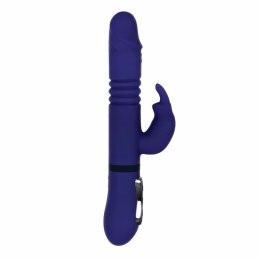 Evolved All in One Rabbit - wielofunkcyjny masażer Royal Blue, wodoodporny