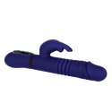 Evolved All in One Rabbit - wielofunkcyjny masażer Royal Blue, wodoodporny