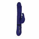 Evolved All in One Rabbit - wielofunkcyjny masażer Royal Blue, wodoodporny