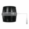 Evolved Barrel of Fun Czarna maszyna intymna dwustronna 12 trybow wibracji