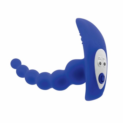 Evolved Beaded Pleasure Blue - Model z Perłową Strukturą i 10 Trybami Wibracji Evolved Beaded Pleasure Blue - Model z Perłową Strukturą i 10 Trybami Wibracji