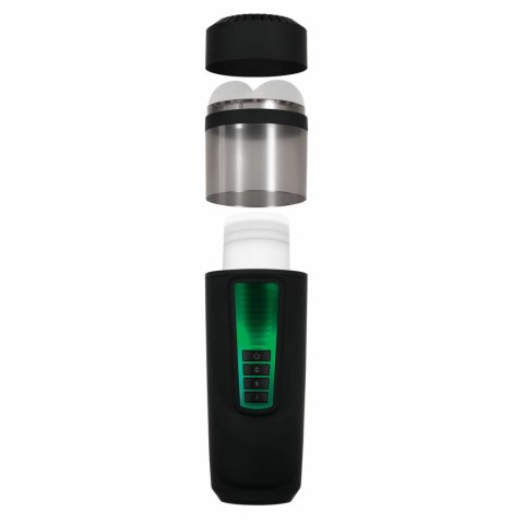 Evolved Message in a Bottle Black - Automatyczna maszyna intymna TPE Evolved Message in a Bottle Black - Automatyczna maszyna intymna TPE