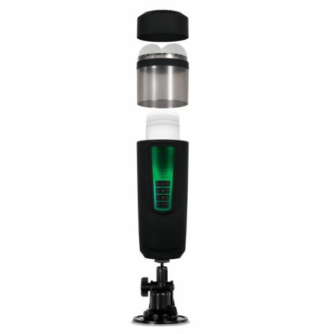 Evolved Message in a Bottle Black - Automatyczna maszyna intymna TPE Evolved Message in a Bottle Black - Automatyczna maszyna intymna TPE