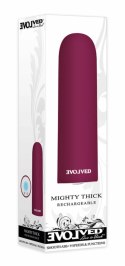 Evolved Mighty Thick Bullet Pink - wibrujący mini gadżet wodoodporny USB