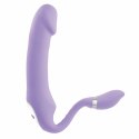 Evolved Orgasmic Orchid Tarzan fioletowy dwustronny model z funkcją ruchu