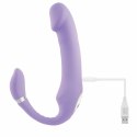 Evolved Orgasmic Orchid Tarzan fioletowy dwustronny model z funkcją ruchu