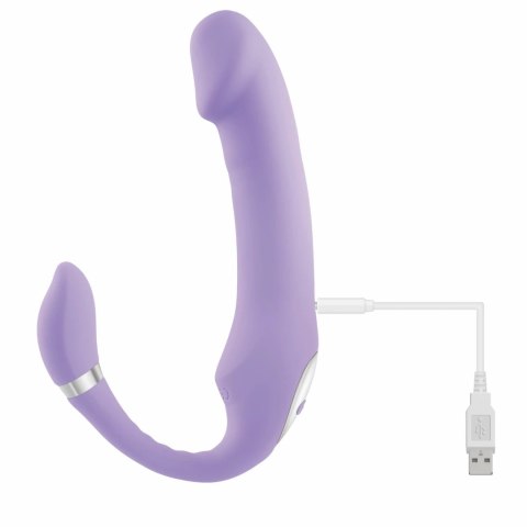 Evolved Orgasmic Orchid Tarzan fioletowy dwustronny model z funkcją ruchu Evolved Orgasmic Orchid Tarzan fioletowy dwustronny model z funkcją ruchu