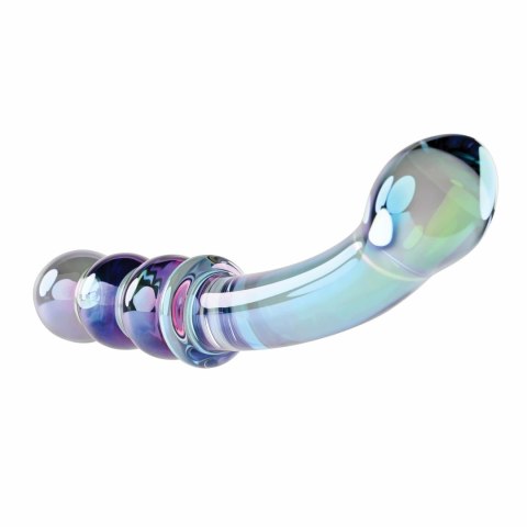 Evolved Shiny Wand Galaxy - szklany masażer anatomiczny, opalizujący Evolved Shiny Wand Galaxy - szklany masażer anatomiczny, opalizujący