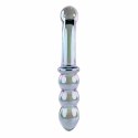 Evolved Shiny Wand Galaxy - szklany masażer anatomiczny, opalizujący