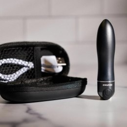 Evolved Travel Gasm Bullet Black - kompaktowy model aluminiowy z etui