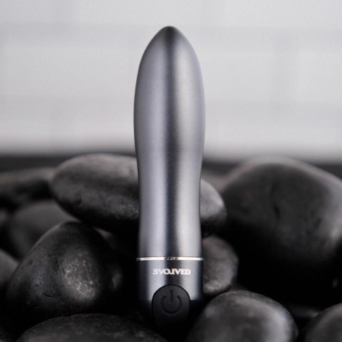 Evolved Travel Gasm Bullet Black - kompaktowy model aluminiowy z etui Evolved Travel Gasm Bullet Black - kompaktowy model aluminiowy z etui