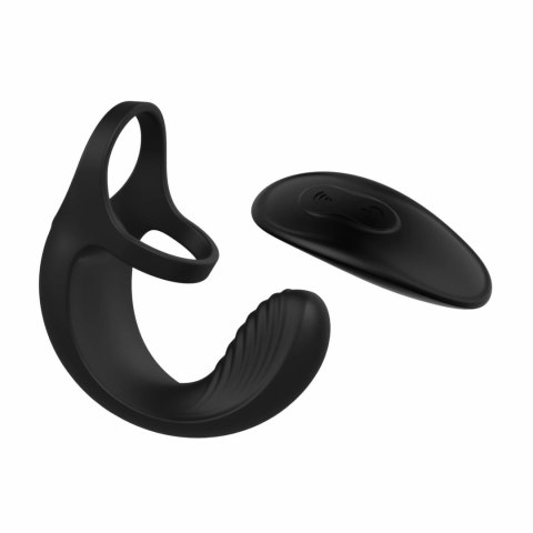 Evolved Vibrating Ball Cradle Black - System Wibracyjny z Pilotem Evolved Vibrating Ball Cradle Black - System Wibracyjny z Pilotem
