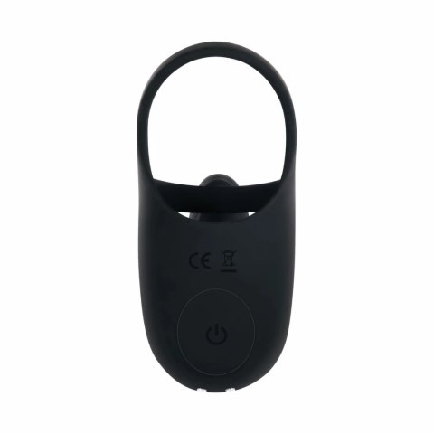 Evolved Vibrating Ball Cradle Black - System Wibracyjny z Pilotem Evolved Vibrating Ball Cradle Black - System Wibracyjny z Pilotem