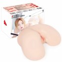 Kokos Maria Onahole Model Anatomiczny Hips TPE Naturalny 8809392183115