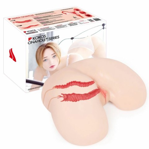 Kokos Maria Onahole Model Anatomiczny Hips TPE Naturalny 8809392183115 Kokos Maria Onahole Model Anatomiczny Hips TPE Naturalny 8809392183115