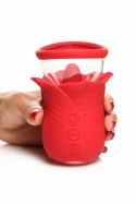 Lily Lover Model LS1 - System wibracji i funkcja zasysania, rożowy