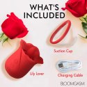 Lily Lover Model LS1 - System wibracji i funkcja zasysania, rożowy