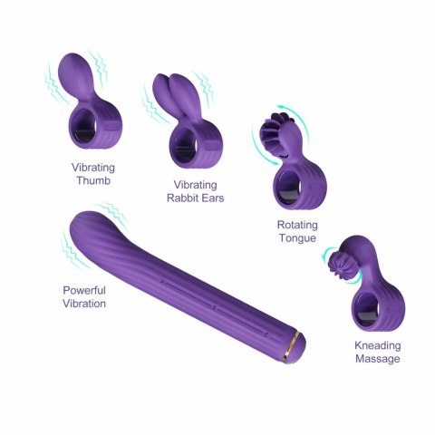 OTOUCH Magic Stick S1 fioletowy - wielofunkcyjny system intymny 4w1 OTOUCH Magic Stick S1 fioletowy - wielofunkcyjny system intymny 4w1