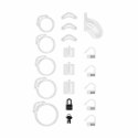 Shots Lockdown System Przezroczysty - Model Small, 5 rozmiarow pierścieni