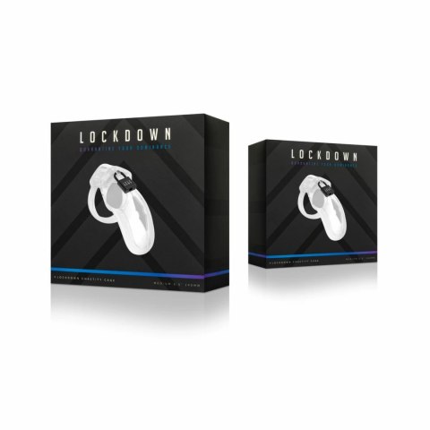 Shots Lockdown Transparent System Kontroli Medium 5 Rozmiarow Shots Lockdown Transparent System Kontroli Medium 5 Rozmiarow