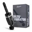 Teazers Thrusting Silicone - Model z Funkcją Wibracji i Ruchu, Czarny