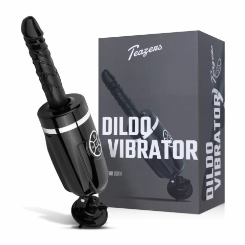 Teazers Thrusting Silicone - Model z Funkcją Wibracji i Ruchu, Czarny Teazers Thrusting Silicone - Model z Funkcją Wibracji i Ruchu, Czarny