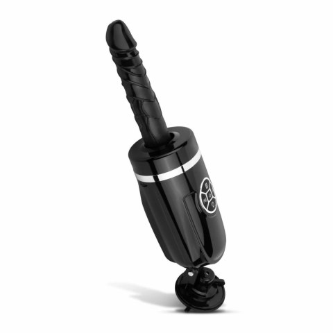 Teazers Thrusting Silicone - Model z Funkcją Wibracji i Ruchu, Czarny Teazers Thrusting Silicone - Model z Funkcją Wibracji i Ruchu, Czarny