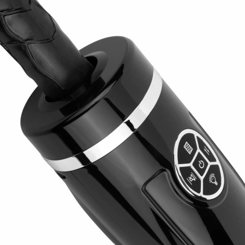 Teazers Thrusting Silicone - Model z Funkcją Wibracji i Ruchu, Czarny Teazers Thrusting Silicone - Model z Funkcją Wibracji i Ruchu, Czarny