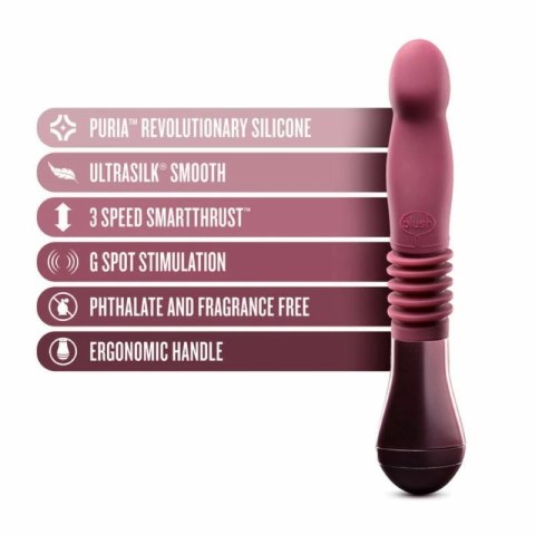 Temptasia Trixie Wine Red - Model z Funkcją Ruchu i Silikonem Puria™ Temptasia Trixie Wine Red - Model z Funkcją Ruchu i Silikonem Puria™