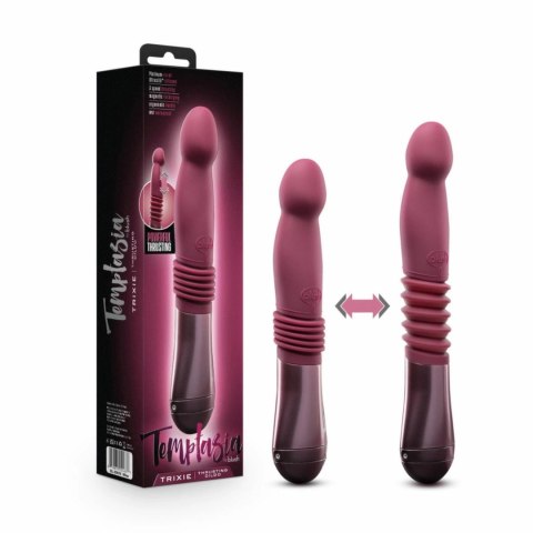 Temptasia Trixie Wine Red - Model z Funkcją Ruchu i Silikonem Puria™ Temptasia Trixie Wine Red - Model z Funkcją Ruchu i Silikonem Puria™