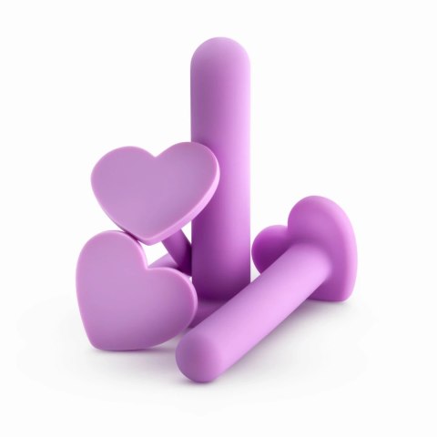 Blush Wellness Zestaw Anatomicznych Rozszerzaczy Silikonowych Fioletowych 4szt Blush Wellness Zestaw Anatomicznych Rozszerzaczy Silikonowych Fioletowych 4szt