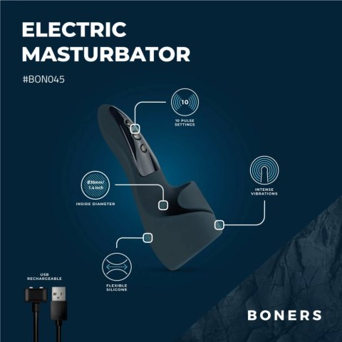Boners Electric Blue – Maszyna Intymna z Funkcją Wibracji | PL – Otwarta Konstrukcja, Silikon Medyczny, USB Boners Electric Blue – Maszyna Intymna z Funkcją Wibracji | PL – Otwarta Konstrukcja, Silikon Medyczny, USB