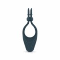 Boners Regulowany Pierścień Wibrujący Niebieski - USB, Silikon, Uniwersalny