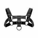 Bruno Uprząż Skorzana Czarna, Regulowana 24-32 cm