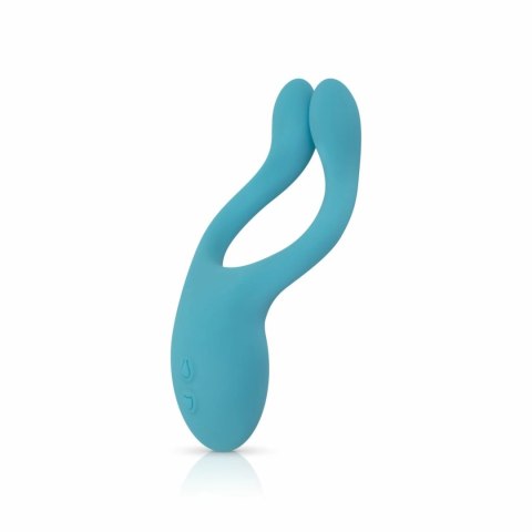 Cala Azul Dani - wielofunkcyjny silikonowy masażer intymny dla par, 10 trybow Cala Azul Dani - wielofunkcyjny silikonowy masażer intymny dla par, 10 trybow