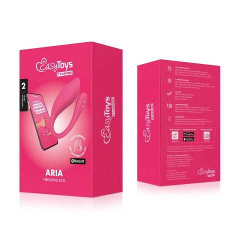 EasyConnect Aria - Jajko Wibrujące z Aplikacją i Zdalnym Sterowaniem EasyConnect Aria - Jajko Wibrujące z Aplikacją i Zdalnym Sterowaniem