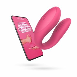 EasyConnect Orio - Wibrujący model dla par, sterowanie aplikacją, fioletowy